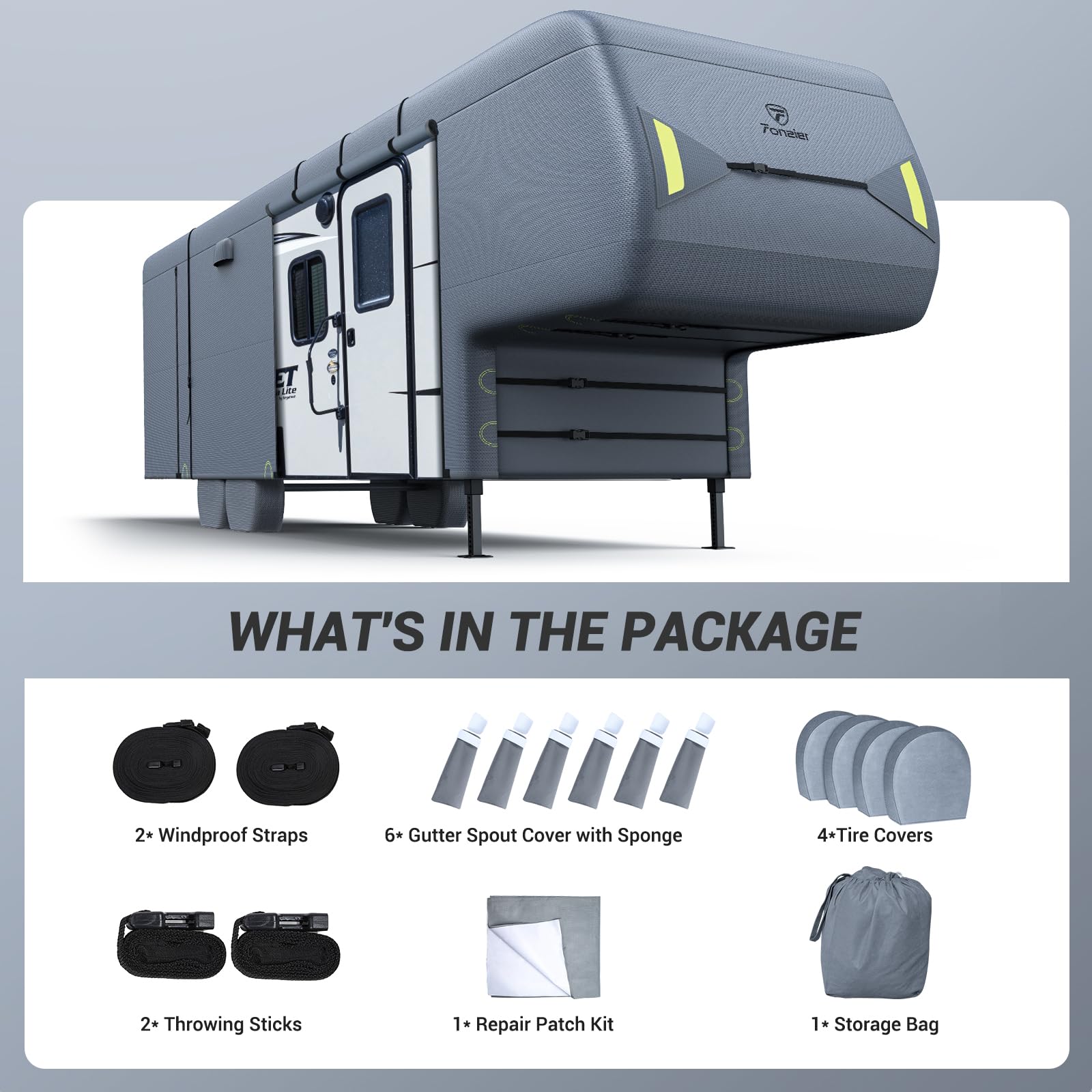 Fonzier 5th Wheel RV Cover Up...B0C2H6Q238