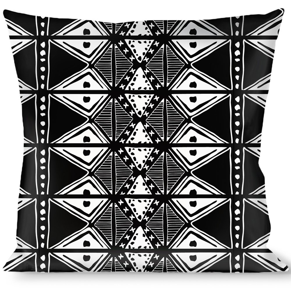 Manta almohada tribal con hebilla para evitar el desorden en casa