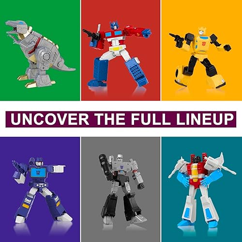 Miniatura 8 de YOLOPARK Optimus Prime y Megatron Transformer Toy - Paquete de 2 figuras de acción AMK Mini Series Transformers G1, 4.72 pulgadas altamente