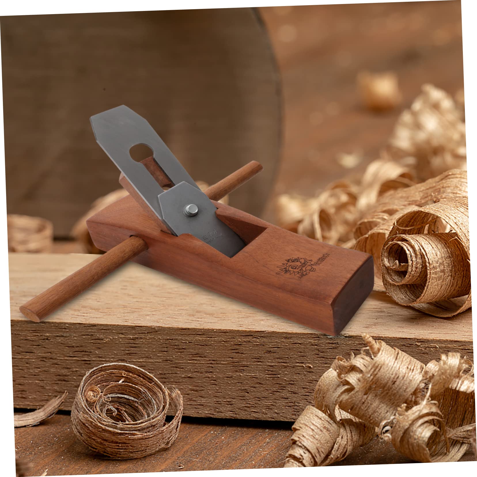 Pialla Manuale da Falegnameria in Legno e Metallo, Utensile | Lavorazione del Legno, Uso Semplice, Finitura Liscia, Adatta a Principianti e Carpentieri