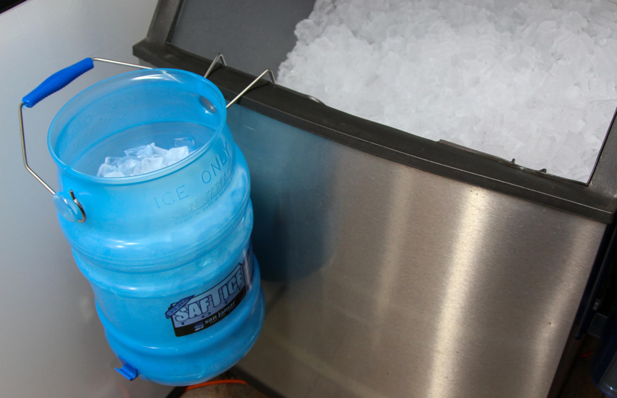 San Jamar Saf-T-Ice Sac à Glace avec Crochet pour Machine à Glace pour Barres