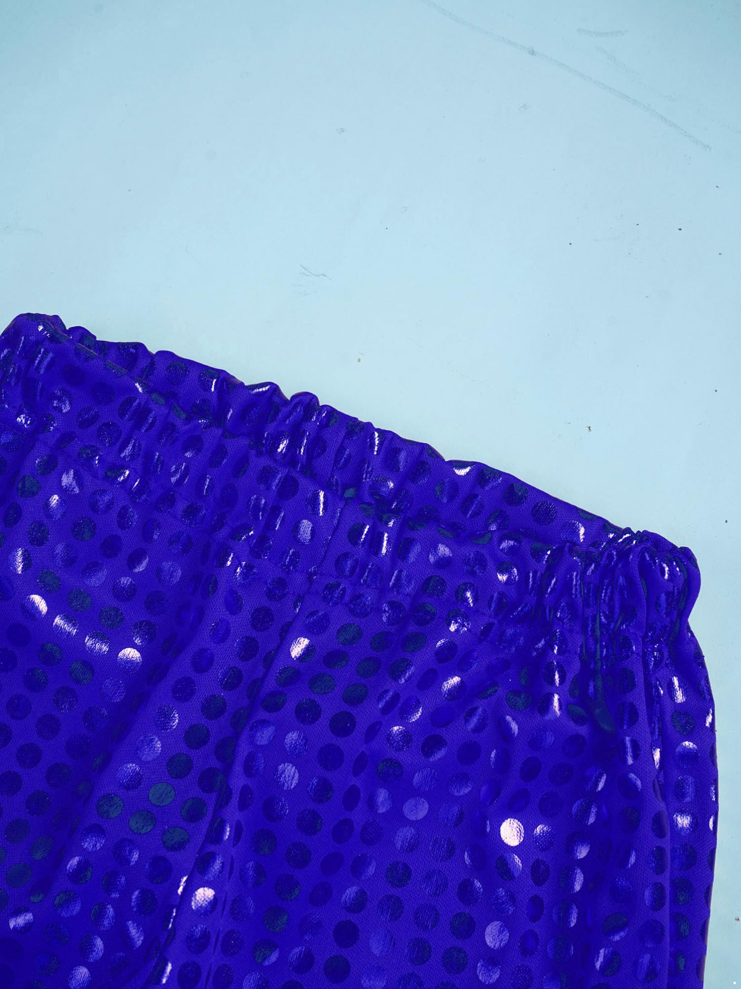 inhzoy Enfant Garçon Fille Chemise Paillette avec Pantalon Brillant Ensemble Danse Moderne Jazz Tenue Danse Rue Hip-hop Costume Disco Dance Performance 8-14 Ans