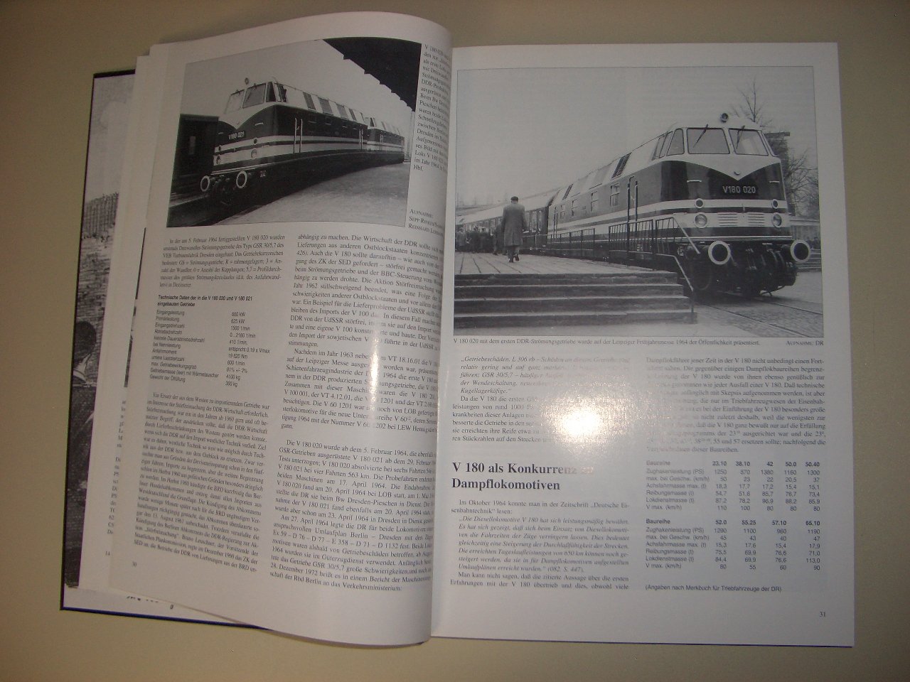 Die Baureihe V 180: Streckendiesellok der Deutschen Reichsbahn