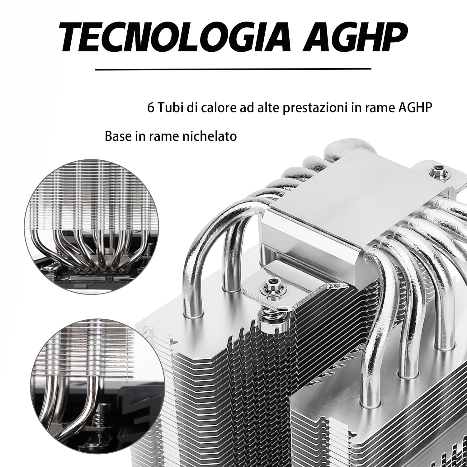 TR Peerless Assassin 120 SE ARGB Raffreddatore d'aria CPU, 6 tubi di calore raffreddamento CPU, doppia ventola 120 mm TL-C12C-S PWM, tecnologia AGHP, per AMD AM4/Intel 1700/1150/1151/1200