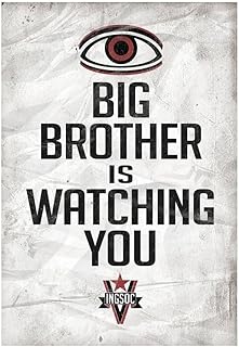 Big Brother is Watching You 1984 INGSOC Political Poster