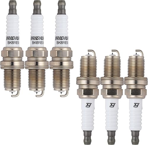 Iridium - 6 bujías SK20R11 90919-01210 compatibles con Lexus GS430 GX470 HS250h LS430 LX470 SC430 1992-2012, 4Runner Camry Corolla Highlander RAV4