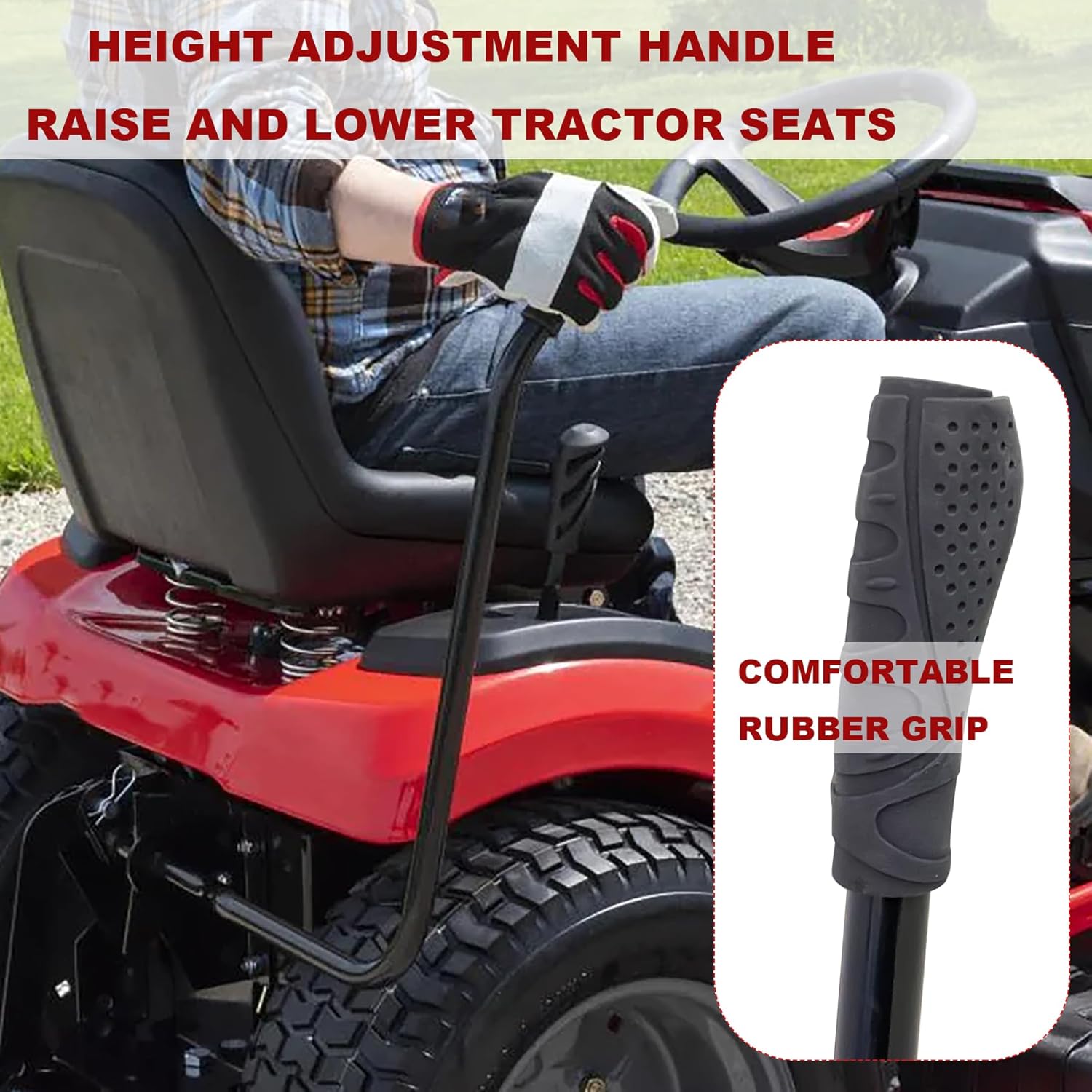 Garden Tractor Sleeve Hitch Attachment Rear Mount Compatible with Craftsman T200 T300 Series/Cub Cadet Riding Lawn Mower Tractors with 23" Or Larger Rear Tires for Husqvarna 585607901