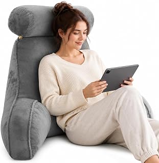SKY-TOUCH Reading Pillow for Bed Reading
