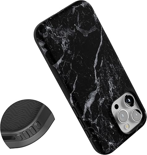 Vista 1101 de Casely Funda para iPhone 15 Pro Jardín Secreto Flores mixtas Funda atrevida Compatible con MagSafe y botón de acción Jardín Secreto Floral