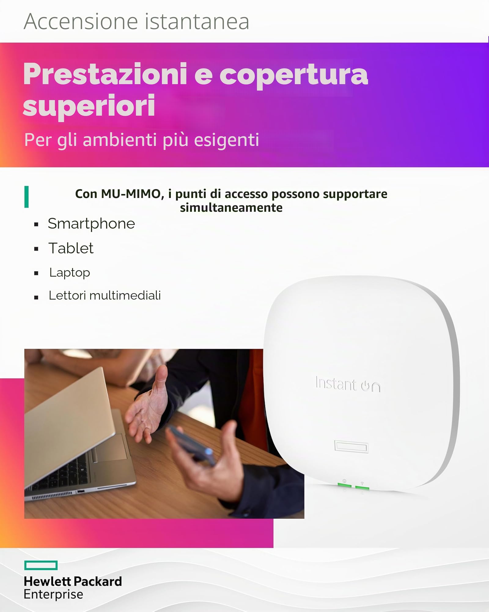 ARUBA INSTANT ON AP25 4X4 WI-FI6