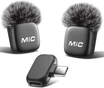 Mini Mobile Phone Microphone for iPhone Android and PC for TikTok Interview