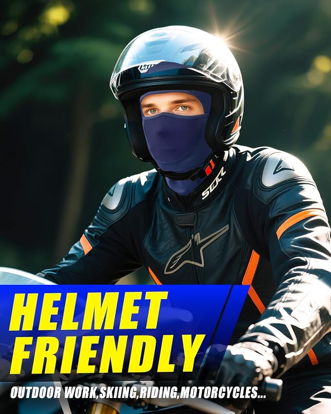 Balaclava para esquí y motocicleta unisex miniatura 5