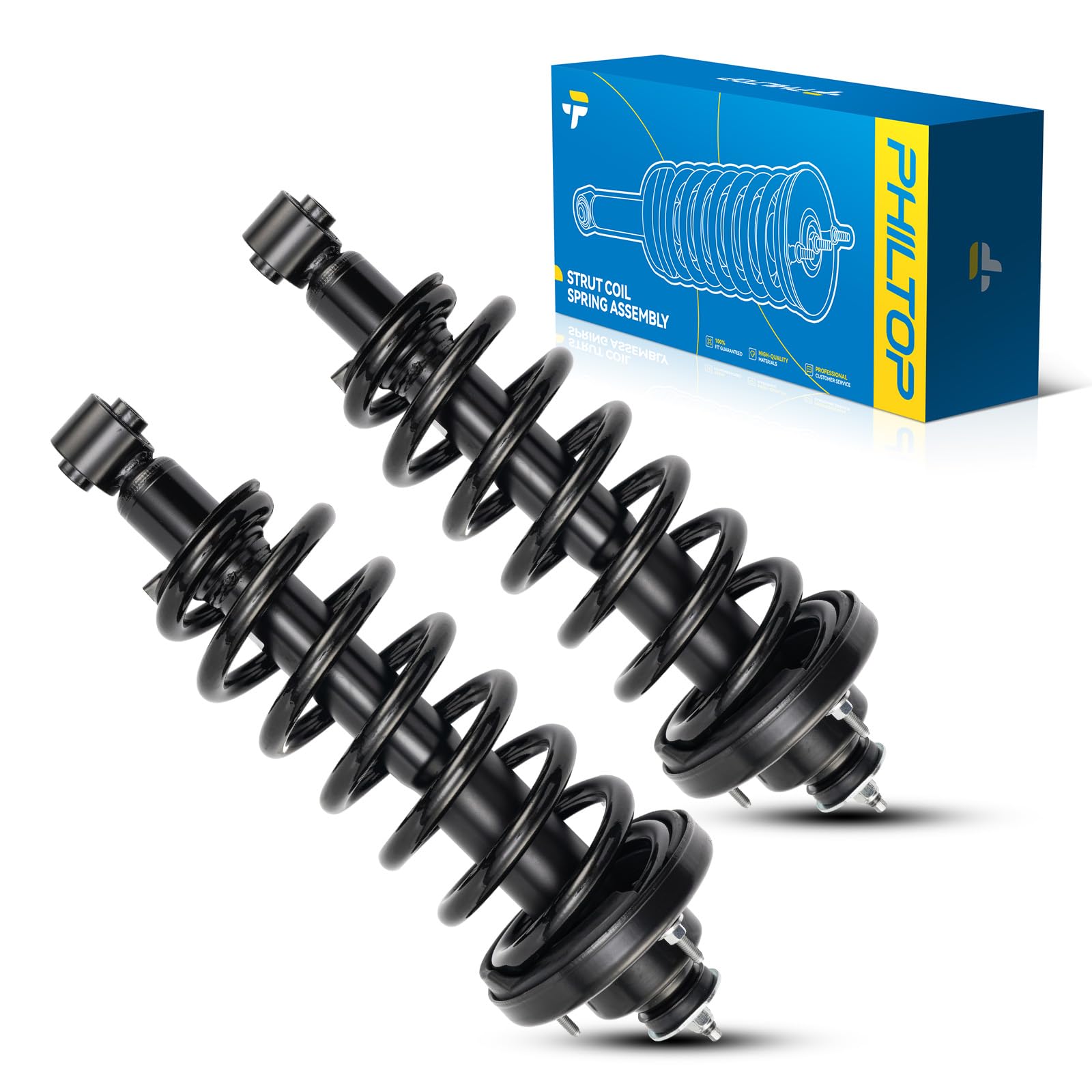 PHILTOP Rear Struts Assembly for 2006-2010 Mercury Mountaineer
