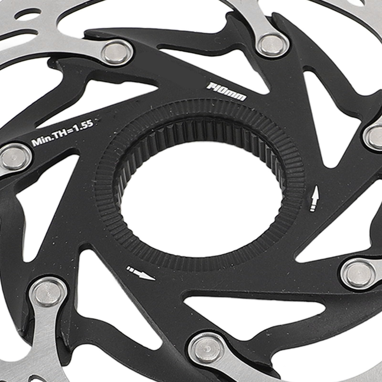 Naroote Disco Freno Bici, Compatibile con Mozzi Centerlock, 140mm