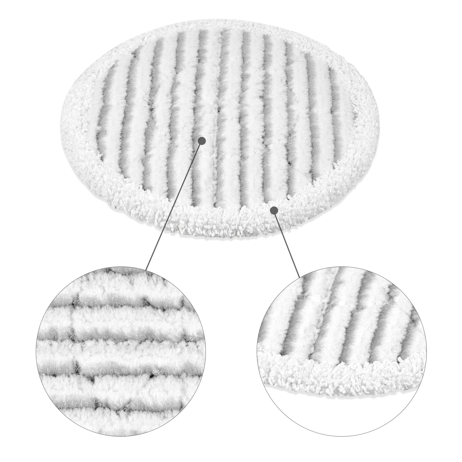 Panni Di Ricambio Per Scopa A Vapore Shark - 6 Pezzi, Microfibra, Per S7000AMZ S7001 - Foto 6