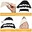 Geyoga 12 Pairs Heel Grips Liner Cushions Inserts for Loose Shoes Heel Pads Metatarsal Pads and Adjustable Toe Filler Inserts for Shoes Too Big Women Men Prevent Heel Pain Blisters(Elegant Style)