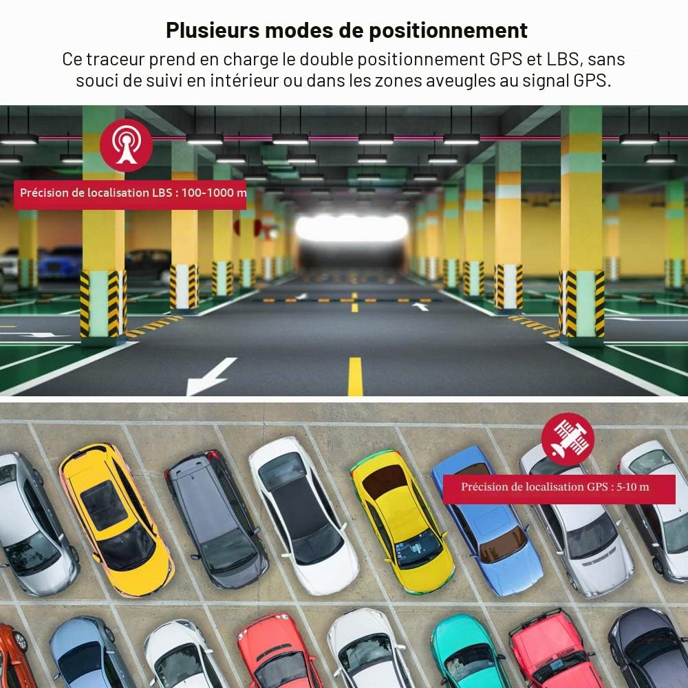 TK913 Mini Traceur GPS Portable Traceur de véhicules 2 G Localisateur GPS 1500 mAh étanche Aimant Moniteur de Voix Application Web Gratuite