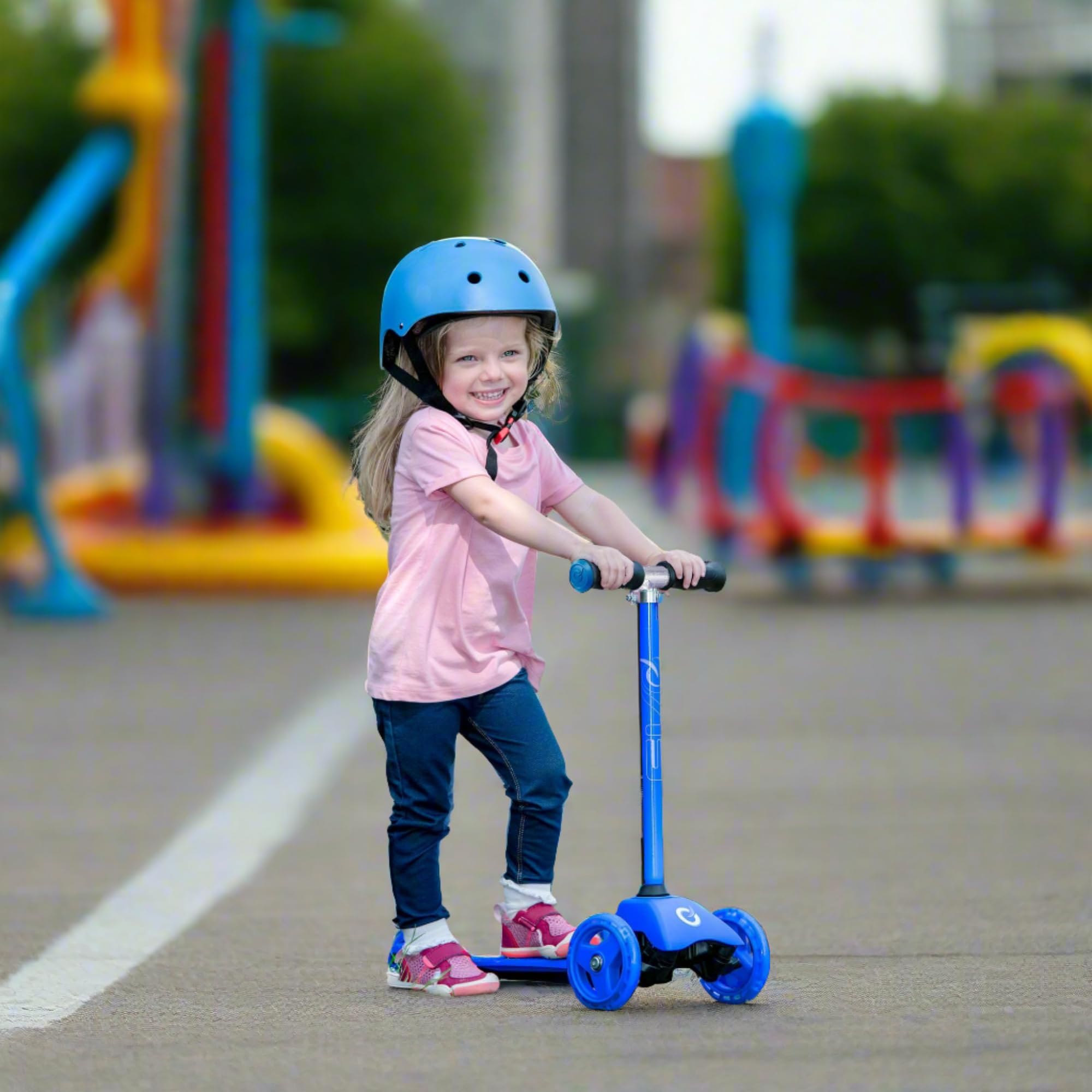 EVO Cruiser 3 en 1 | Poignée réglable | 3 étapes interchangeables | Trottinette assise à poussée à 2 roues | Excellente première trottinette pour enfants de 1 à 7 ans