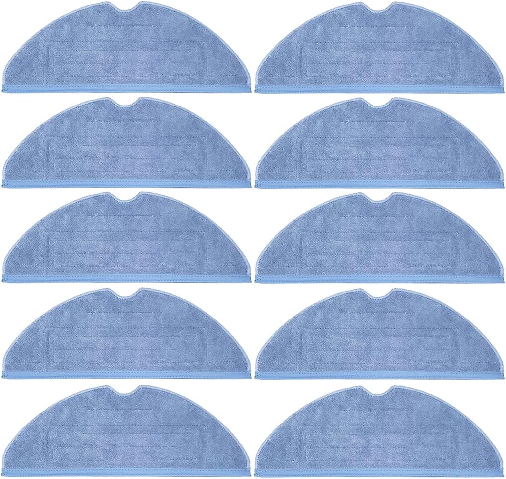 2/5/10 PCS Washable Mop Cloth Rags for Xiaomi Roborock S7 T7S T7s Plus Robotic Vacuum Cleaner Mopping Pad Parts Accessories (10)