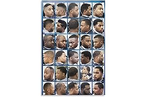 aomaca Barbershop Wall Art for Men's Haircuts