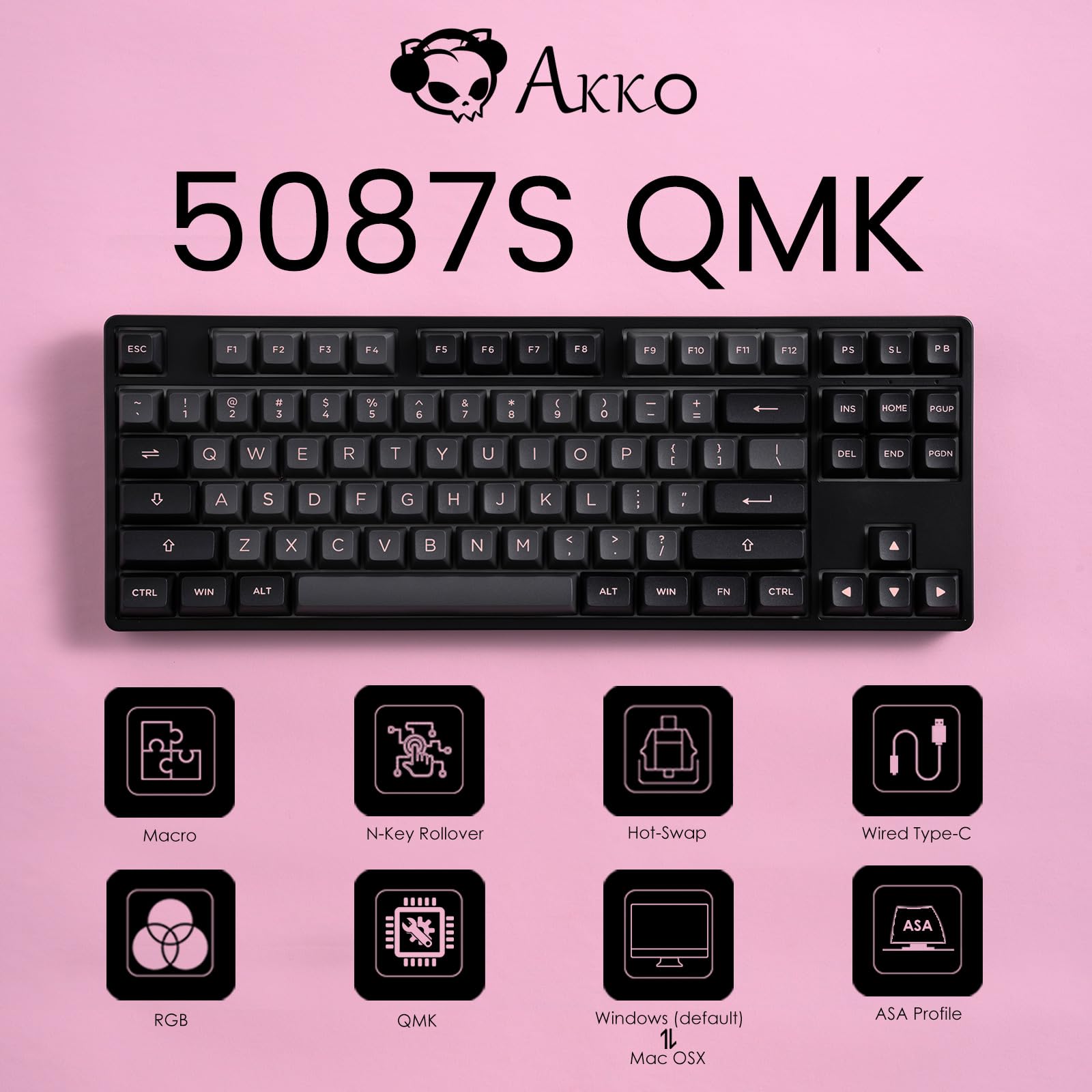 Akko様 Amazon | Akko トッププリント シャインスルー ASA プロファイル