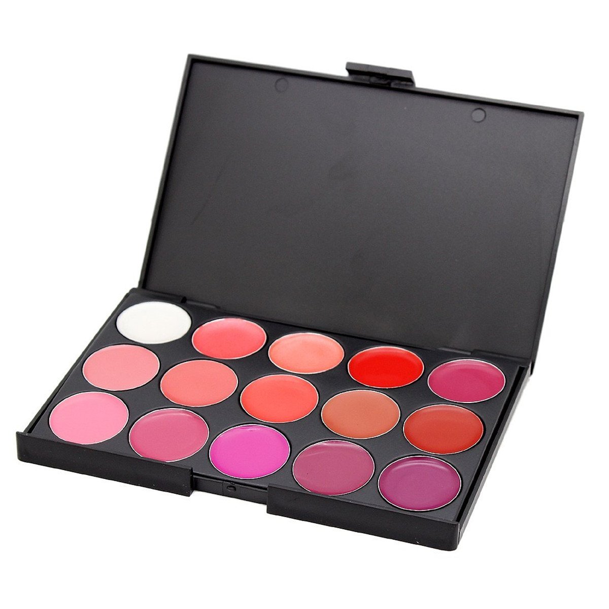Professional 15 Colors Lip Gloss Makeup Palette Contouring Kit