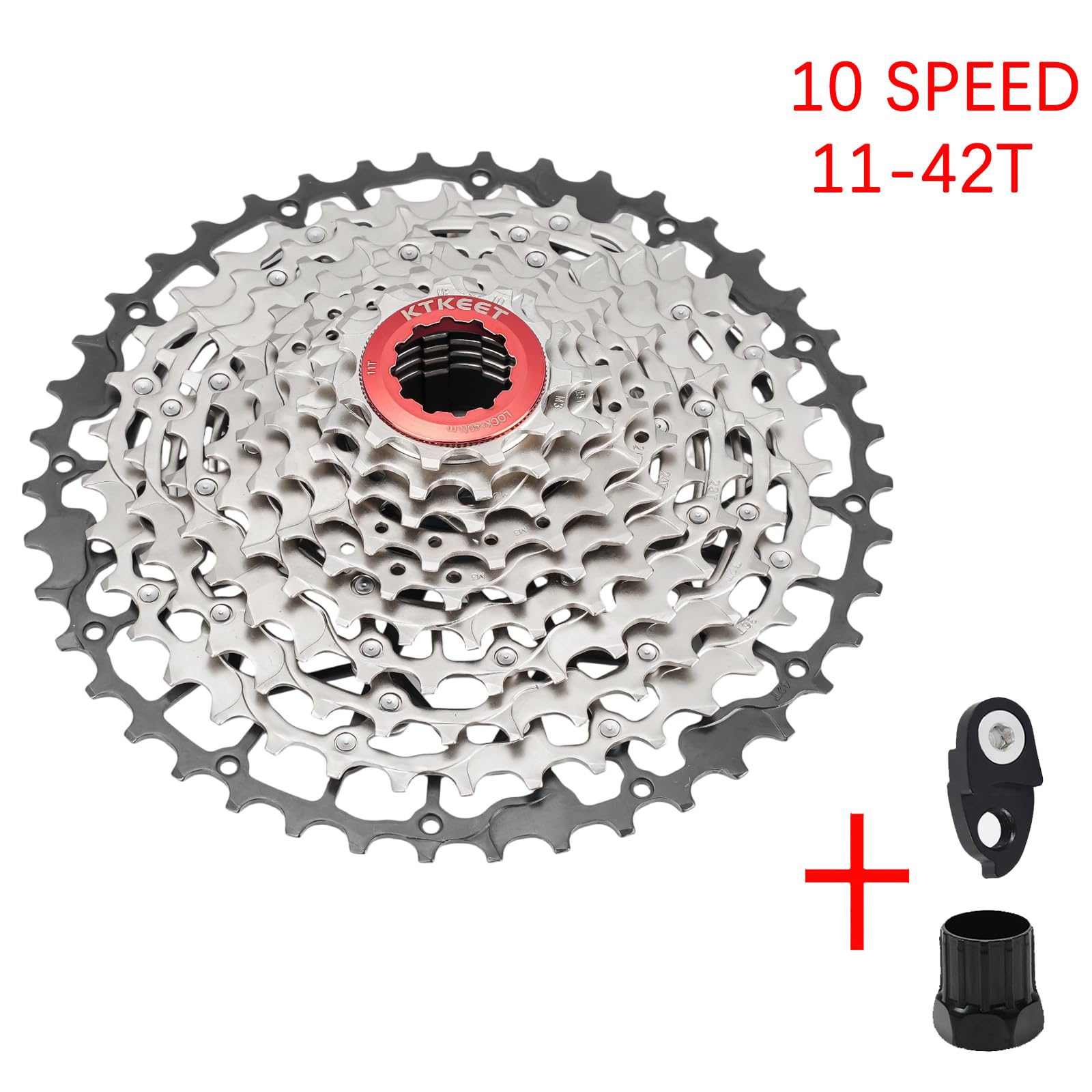 Casete de bicicleta de montaña de 9/10/11/12/13 velocidades 11-40T/42T/46T/48T/50T/52T MTB Cassette 9-13 velocidades HG estructura ligera compatible con Shimano Ultegra Sunrace Sram