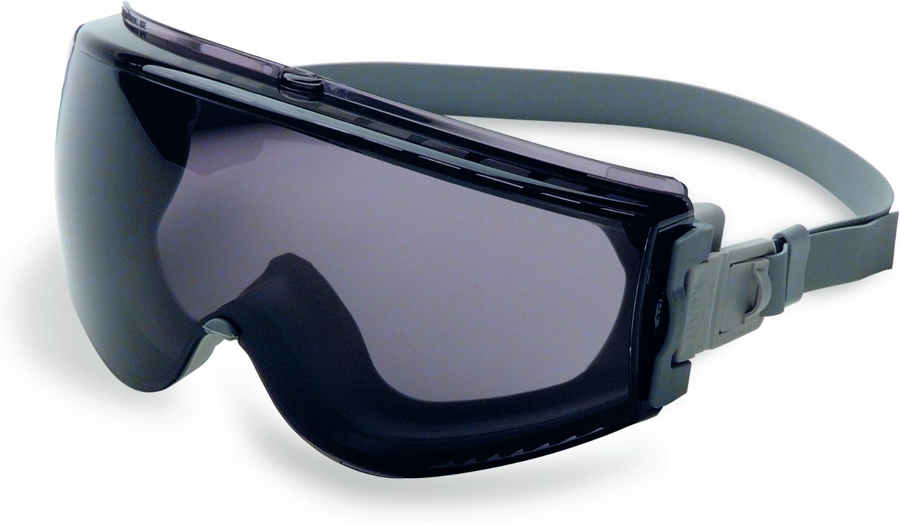 Home Uvex Stealth Safety Goggles with Gray HydroShield Anti-Fog Lens, Gray Body & Neoprene Headband (S3961HS)
