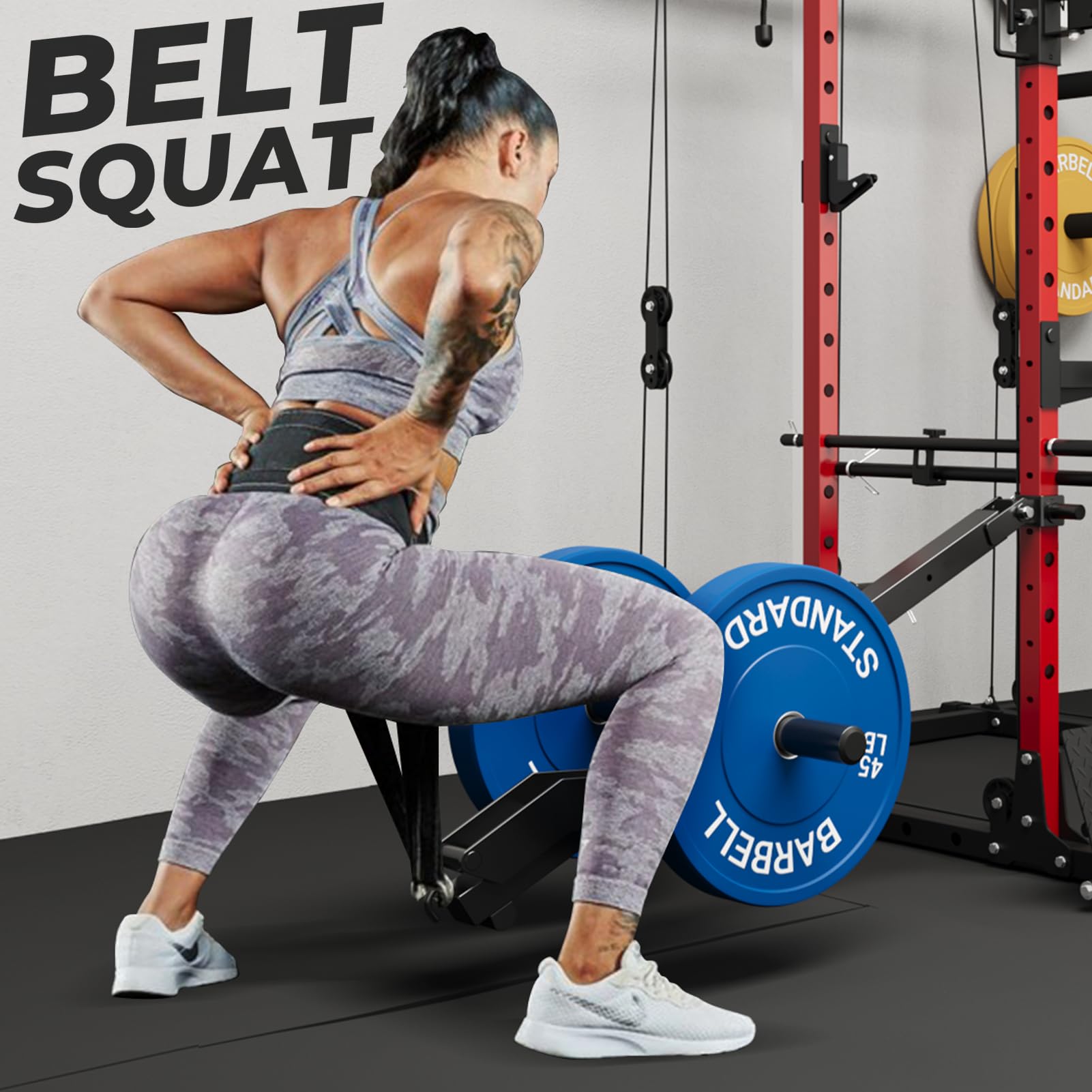 ベルトスクワット ローイング アタッチメント コンパクトベルトスクワットアタッチメント ※アタッチメント