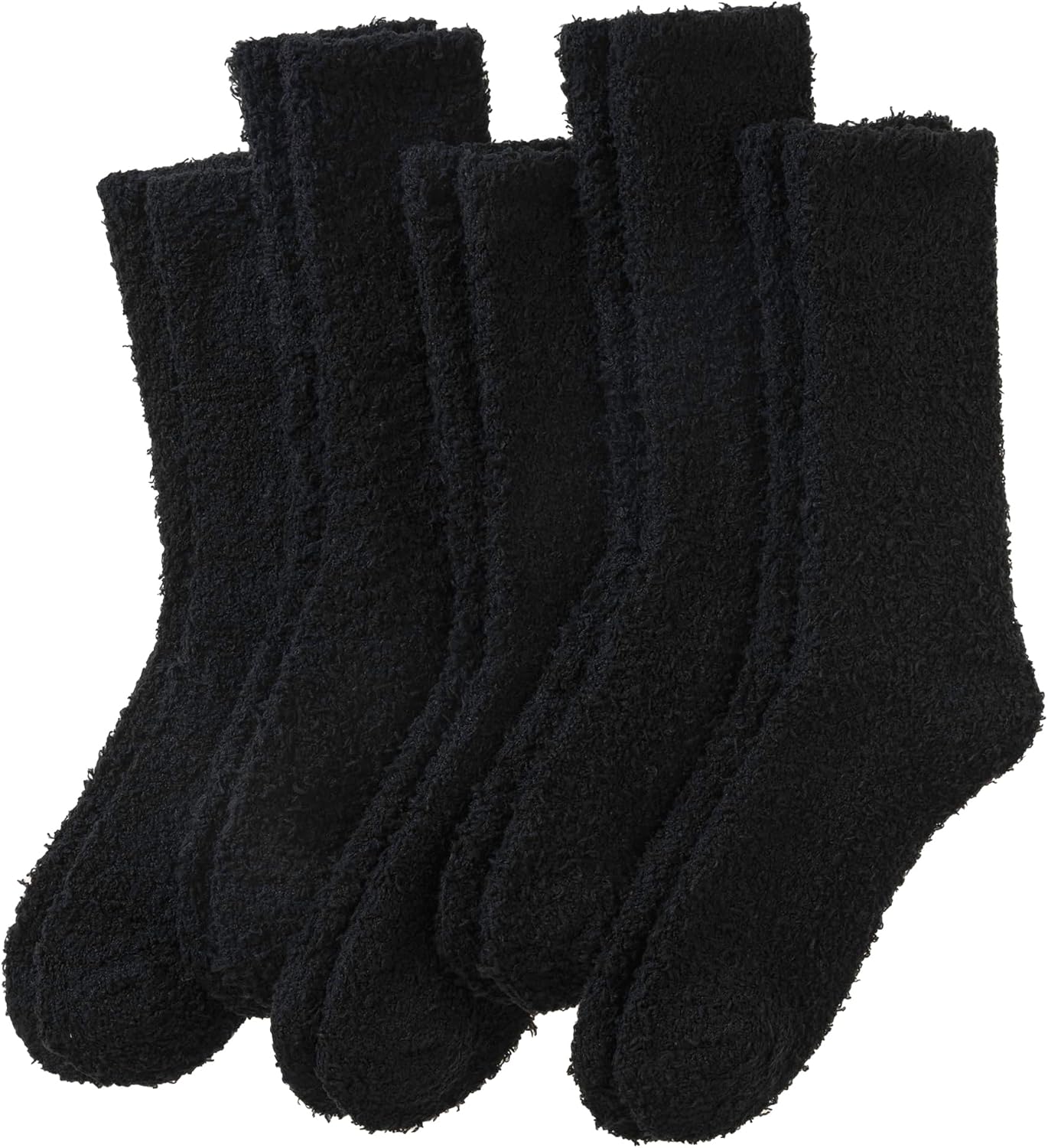 Women Fuzzy Slipper Socks Winter Microfiber Soft Cozy Plush Fluffy Socks Warm Comfy Thermal Home Sleeping Socks