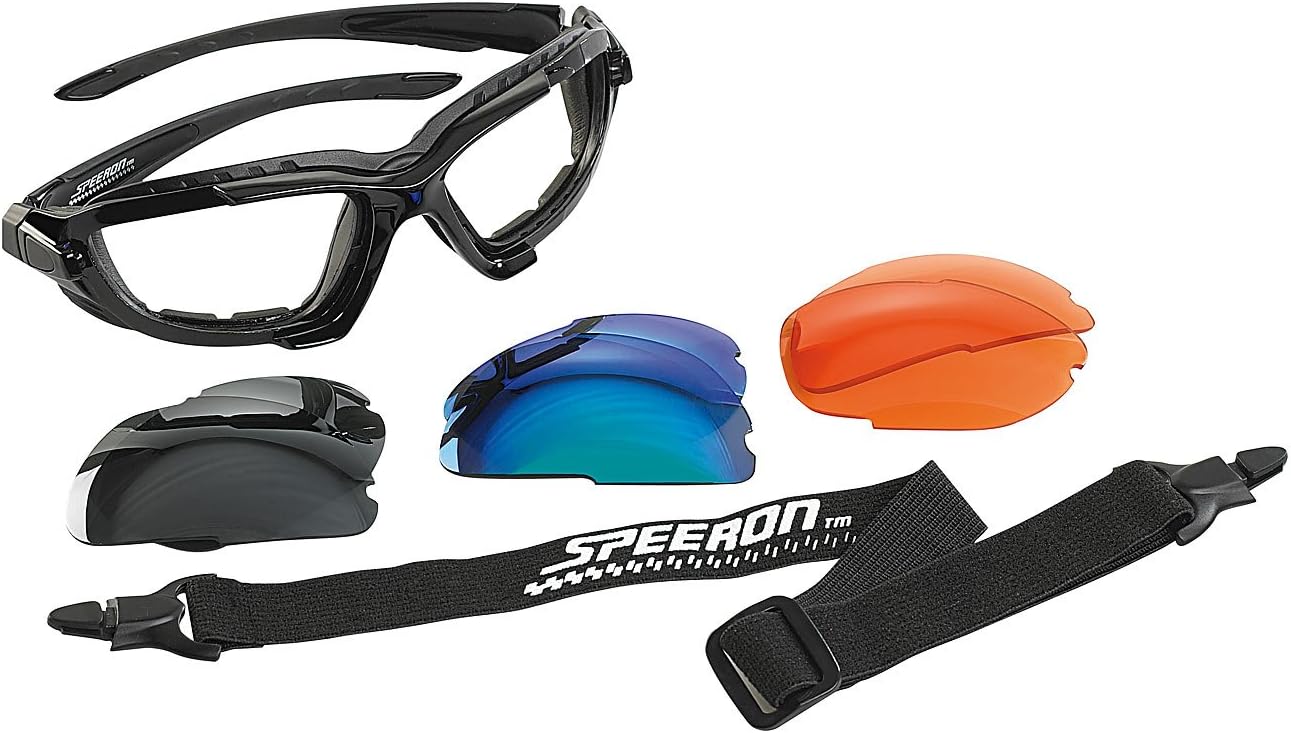 Speeron Sports Sunglasses with Headband and 3 Interchangeable Glsern