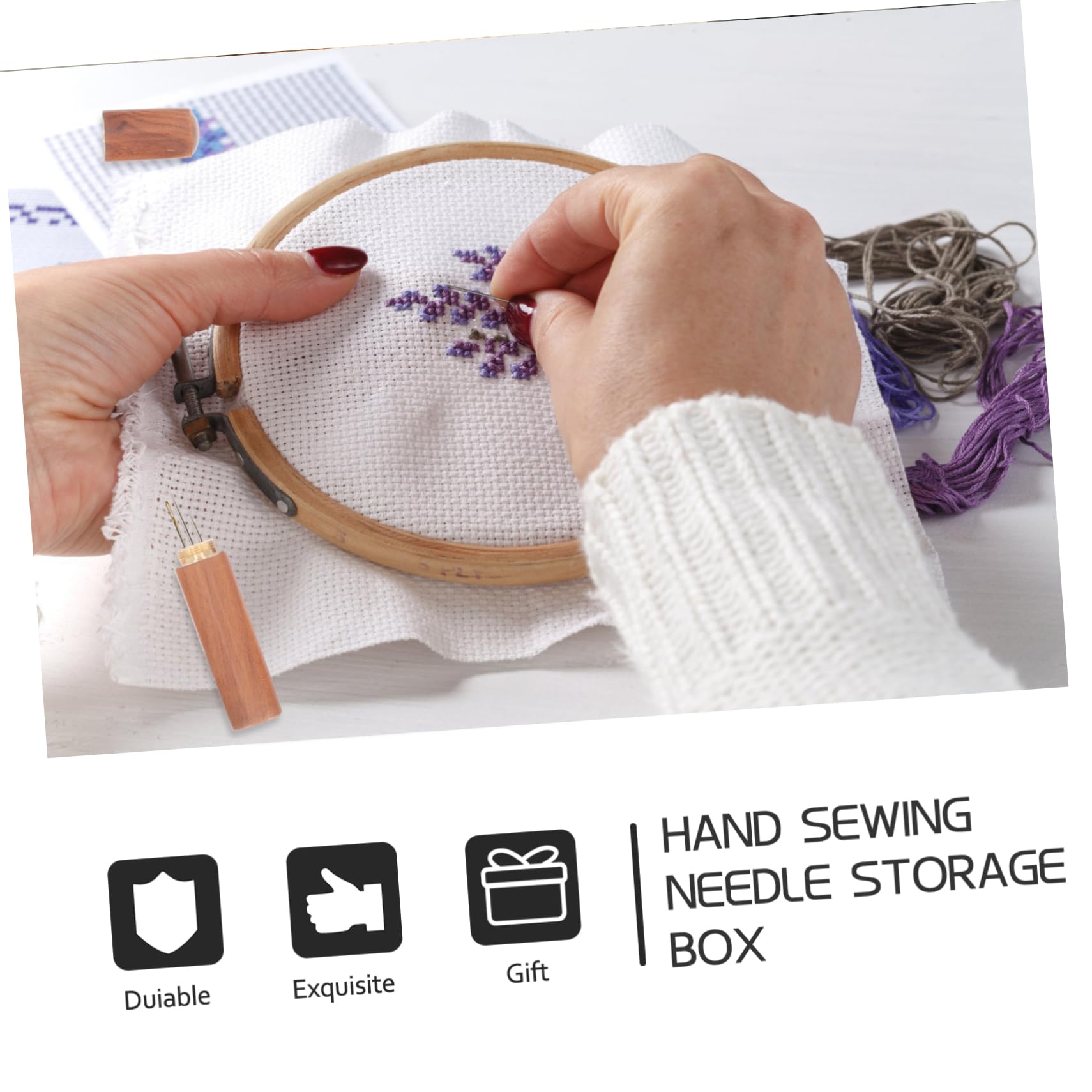 Artibetter 16 Stück Nähnadeln Aufbewahrungstube Multifunktionale Praktische Halter für Stricknadeln Robustes Design und für Handarbeiten und Unterwegs Kompakte Aufbewahrungslösung für