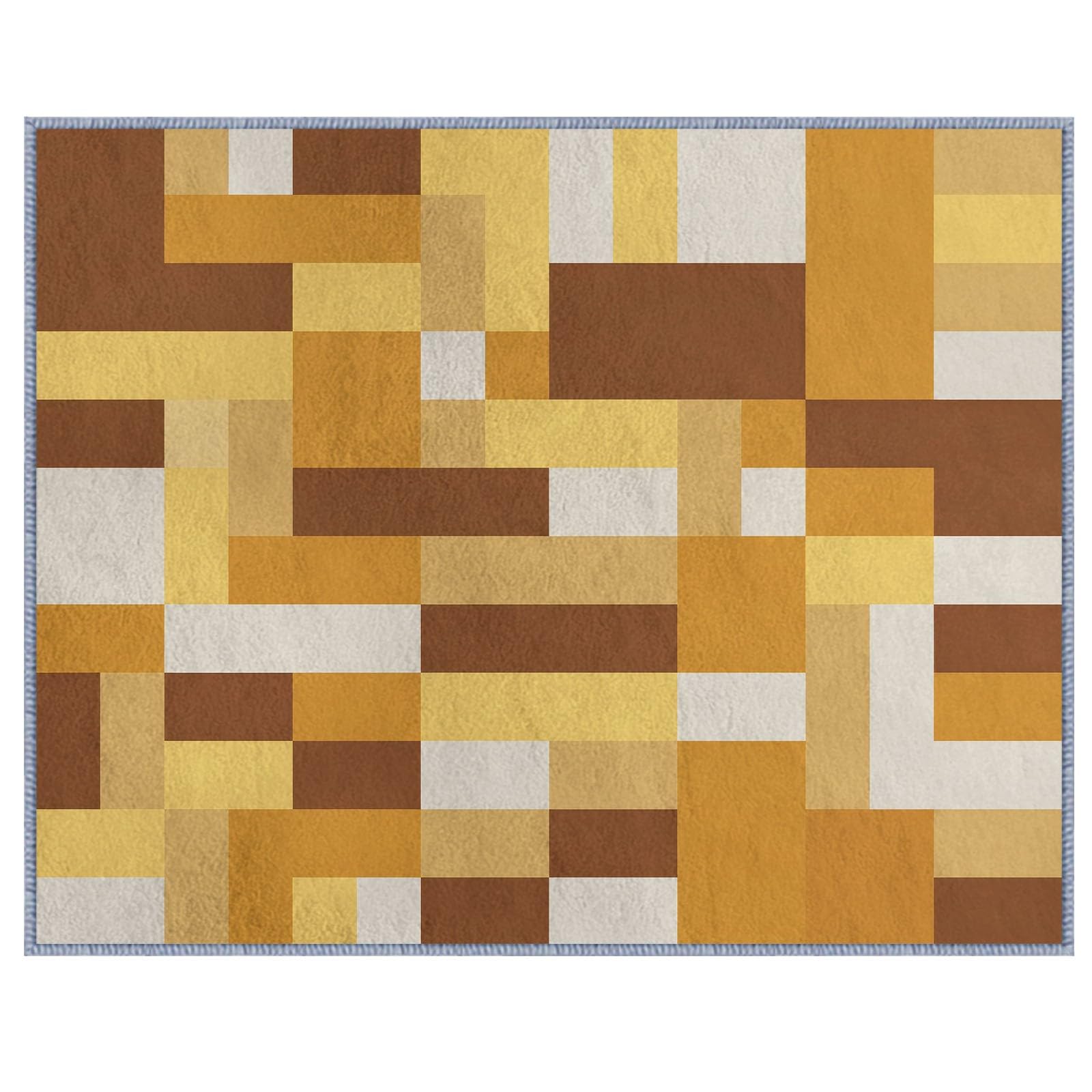 Geometryczny prostokątny kolorowy blok kolażowy dywan 160 x 230 cm zmywalny