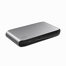 Belkin Connect Docking station Thunderbolt 4, hub multiporta 5 in 1 USB-C Core con 96 W di Power Delivery per Mac, Windows, 1 display 8K o 2 display 4K, cavo Thunderbolt 4 e alimentatore inclusi