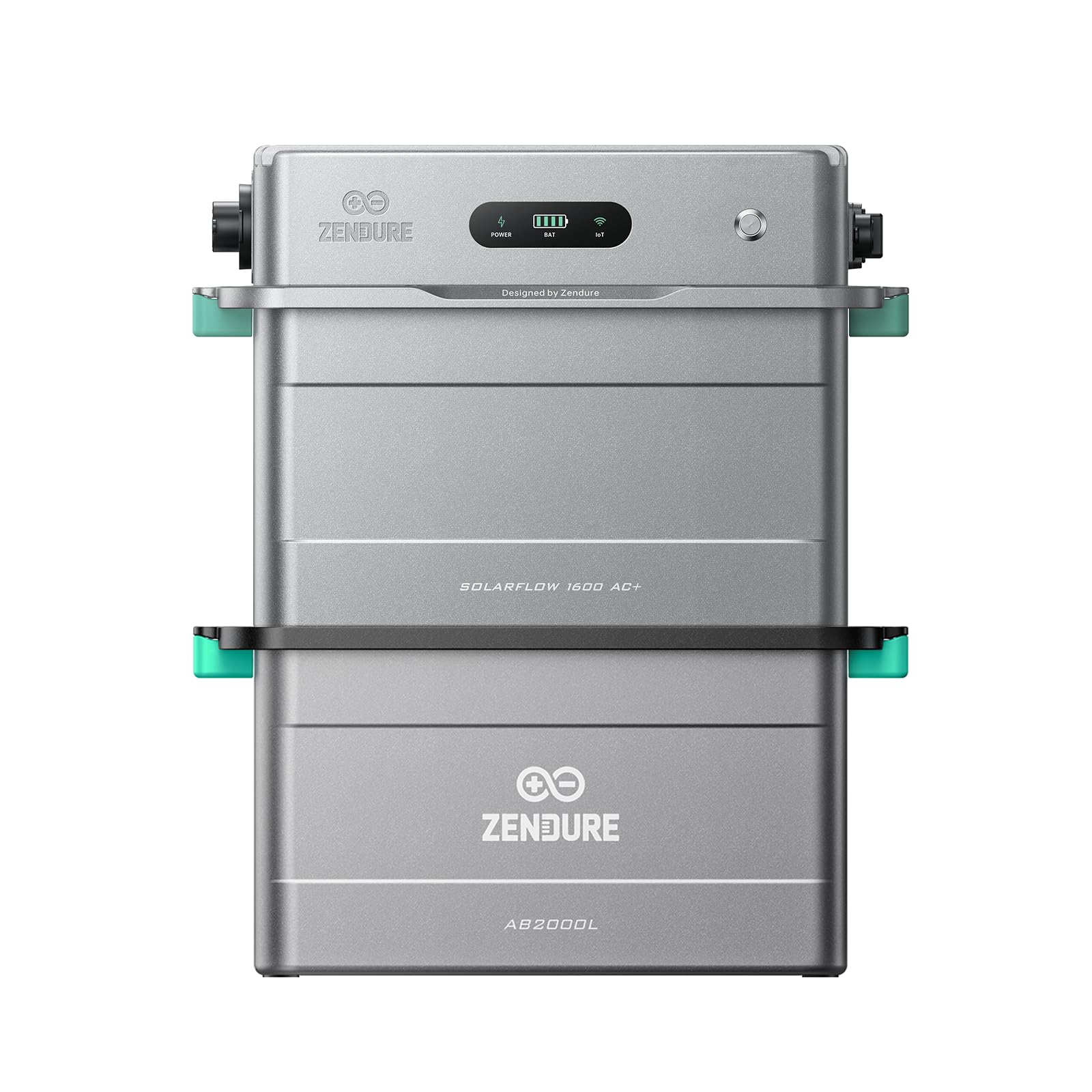 Zendure SolarFlow 1600 AC+ Balkonkraftwerk mit Speicher, mit 1 AB2000L Akku