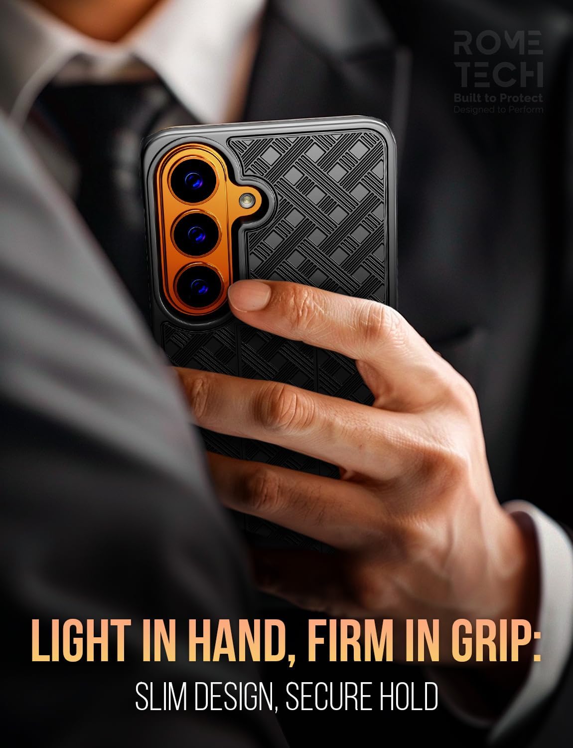 Designed for Samsung Galaxy S26 Plus Case with Belt Clip Holster - Kickstand Cover Phone Case - Black
