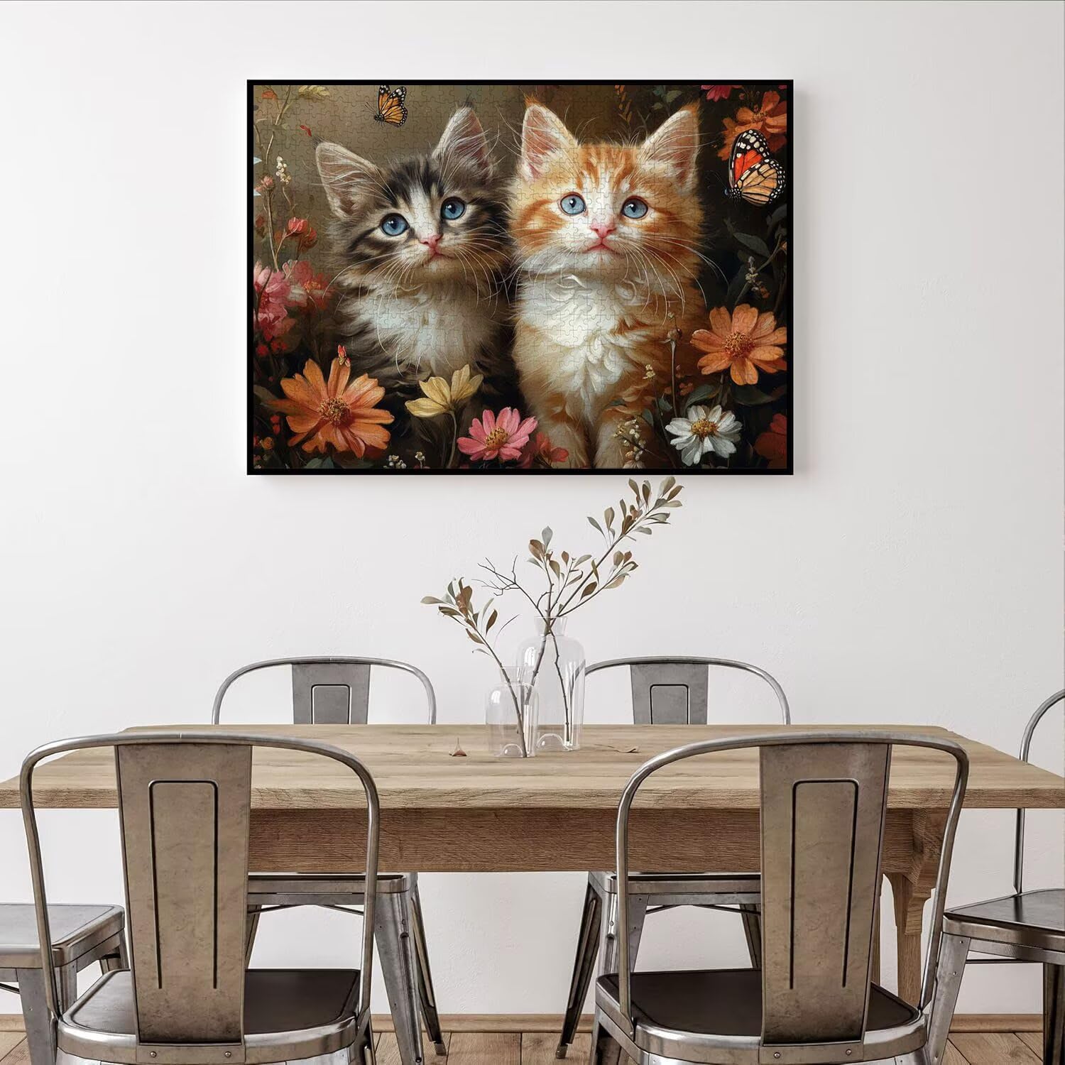Puzzle 5000 Pezzi Fiori Puzzle Adulti, Gioco Educativo, n-301 | Jigsaw Puzzles gatto, Impossibile Difficile Sfida, Classici Gioco Familiare, Giochi Divertenti, Idee Regalo