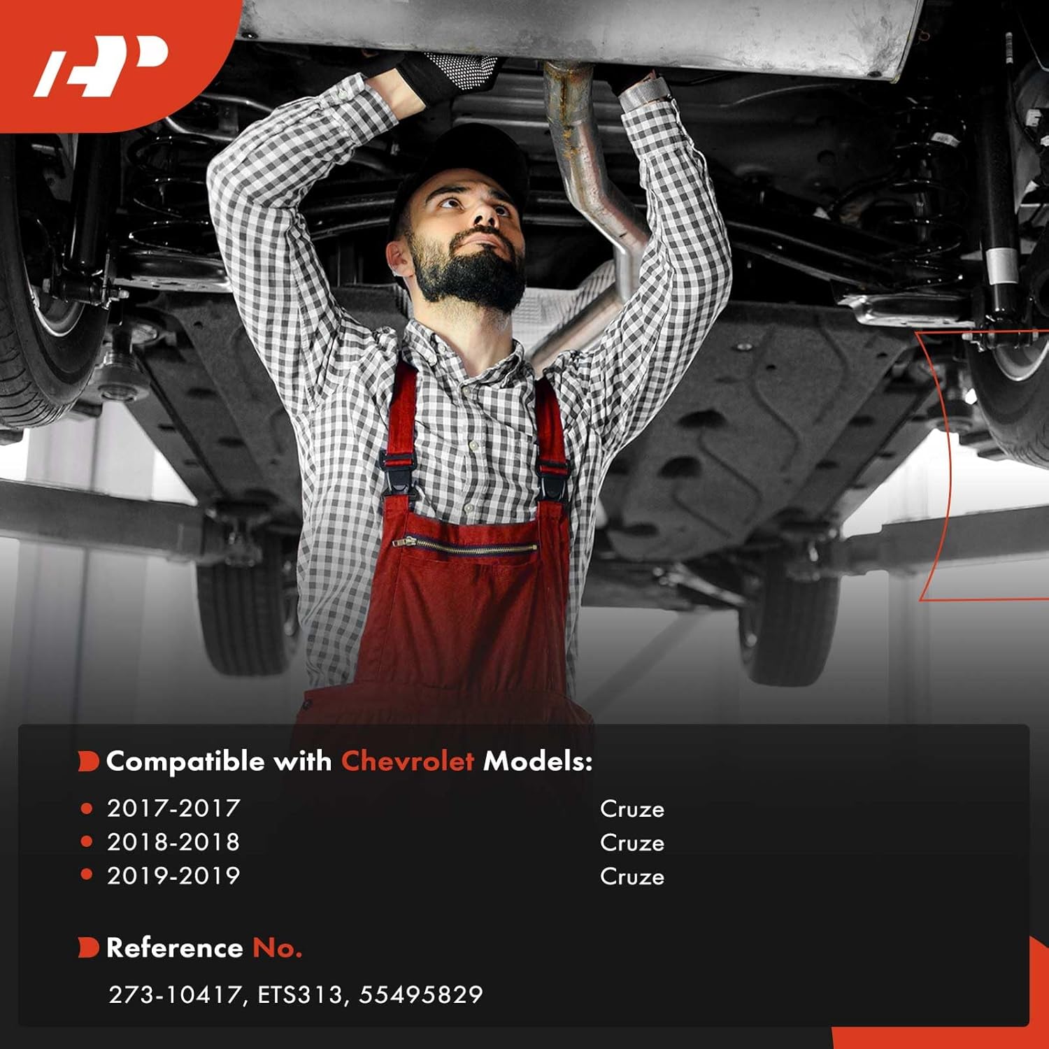 A-Premium Exhaust Gas Temperature Sensor Compatible with Chevrolet Cruze 2017 2018 2019 1.6L