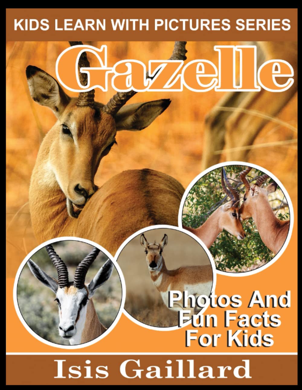 Gazelle: Photos and Fun Facts for Kids (Kids Learn With Pictures)