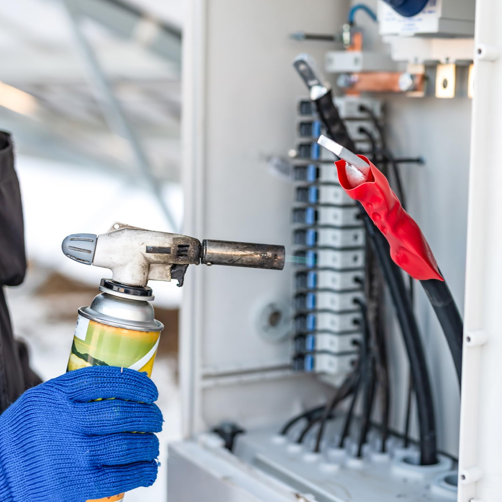 Tubo Termorestringente PVC - 85mm Piatto, 1m Lungo, Trasparente, Per Batterie 18650 E Isolamento Elettrico - Foto 5