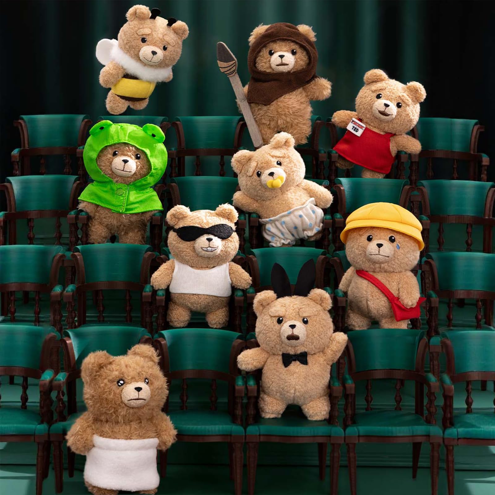 Amazon.co.jp: 【POP MART 公式ストア】Ted 2 - Baby Ted Action Plush