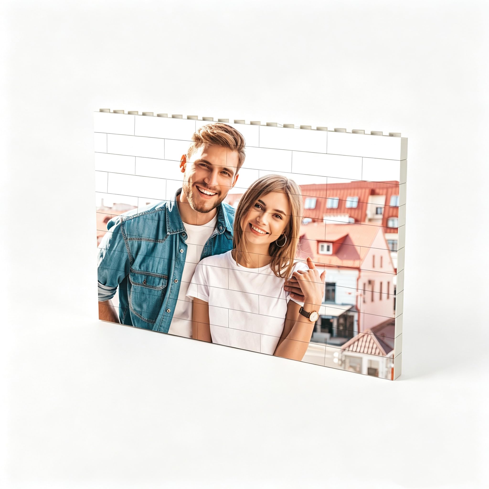 toyofmine Personalised Photo Building Block Frame — image 1
