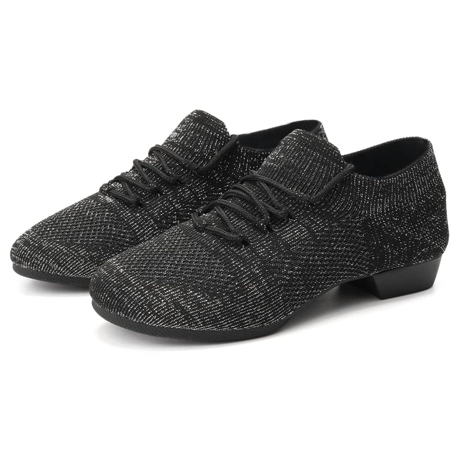 Ballerine da donna, scarpe da ballo latino, tango, ballerine, scarpe da ginnastica, con suola morbida, scarpe con lacci, eleganti e comode, scarpe da ginnastica con lacci, misure 36-42