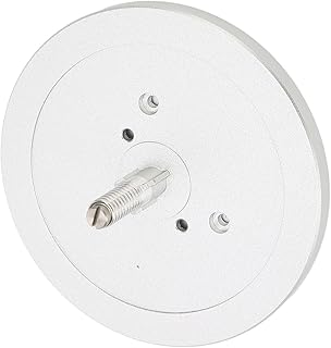 Base da Bandeja do Gravador, Bobina Resistente à Corrosão da Liga de Alumínio para Bobina Gravador de Fita Base Trident Adaptador NAB Alta Resistência Substituição de Prata para