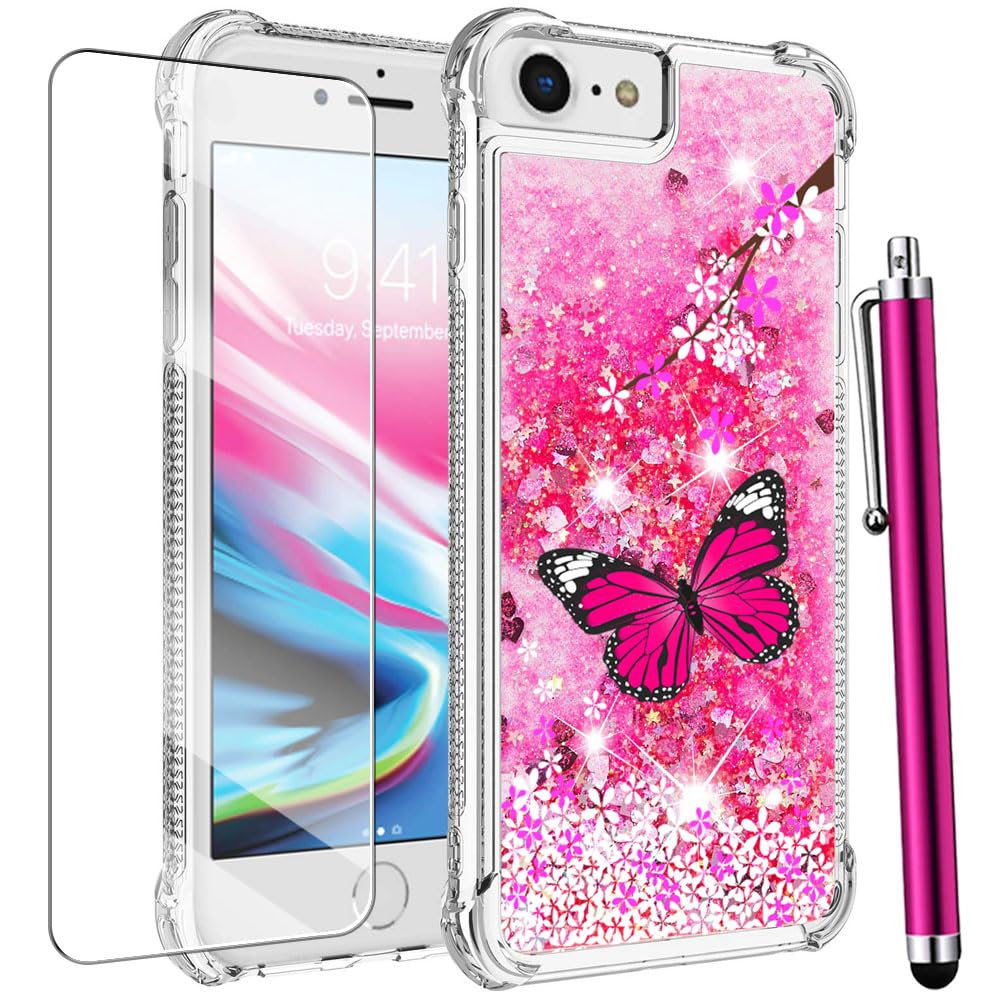 iPhone SE 3 / SE 2 / 8 / 7 ケース ピンク iPhone SE(第3世代)/SE(第2世代)/8/7/6s専用】Bi-color iPhone