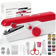 Handheld Sewing Machine for Beginners, Easy to Operate and Fast Stitch Suitable for Clothes,Fabrics and Quick Home Repairs for Mom Birthday Valentine's Day Christmas