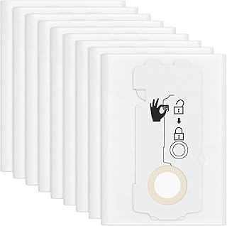 9-Pack 204308 CT Mini/Midi -2/5 Filter Bags for Festool, Compatible With CT Mini and CT MIDI from Yom 2019 onwards