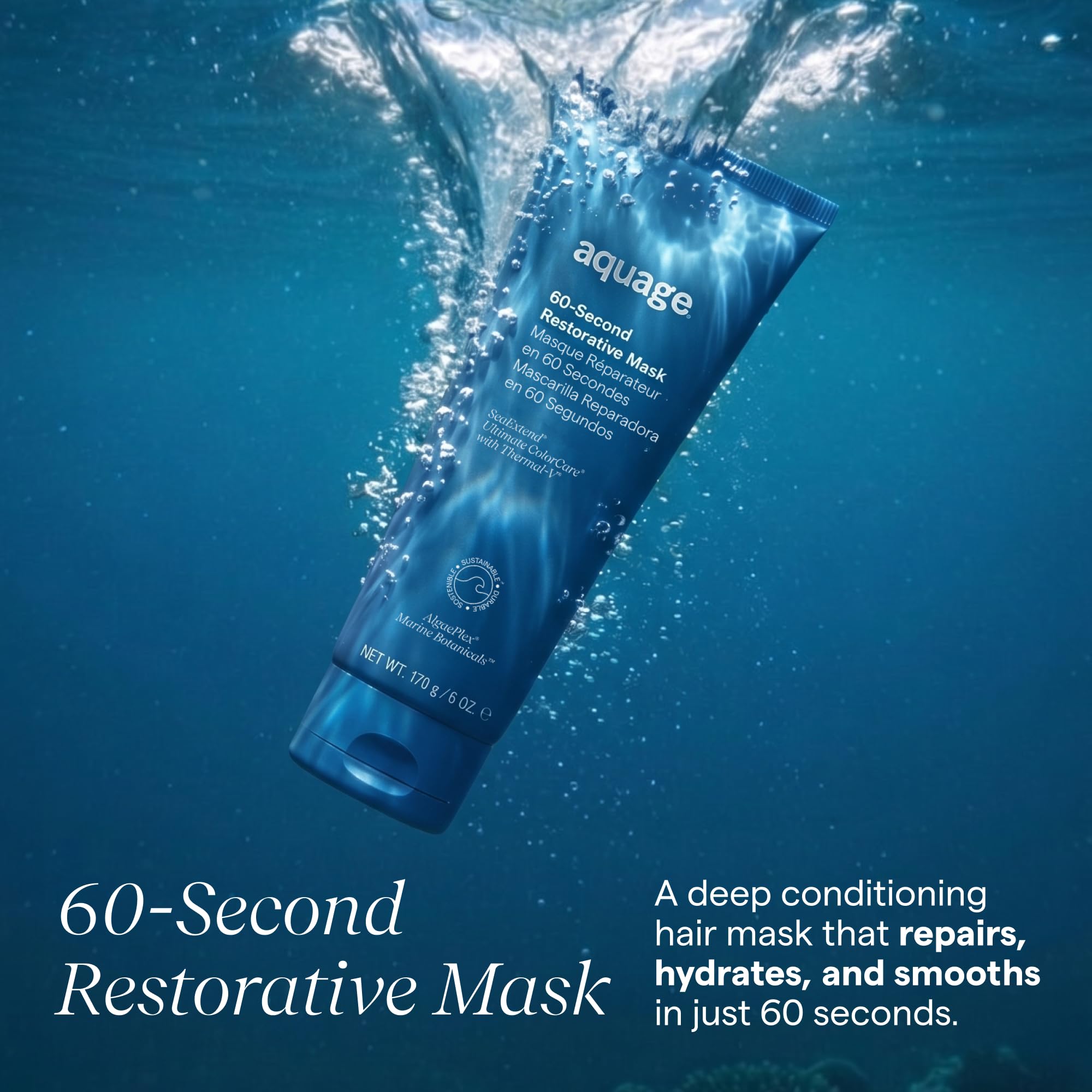Amazon.com: Aquage 60 Second Restorative Repair Mask & Hair