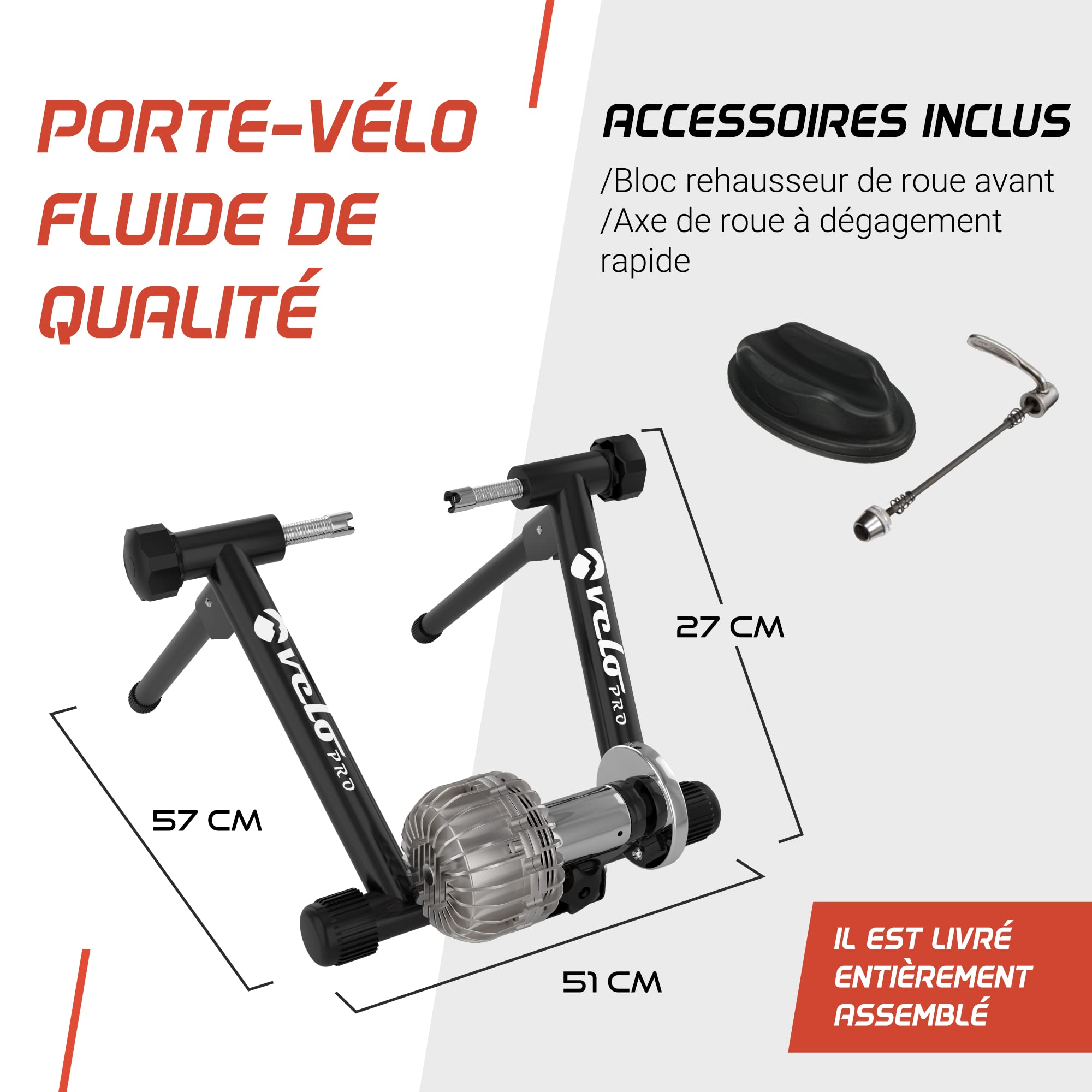 Fluide Turbo Trainer - Résistance variable