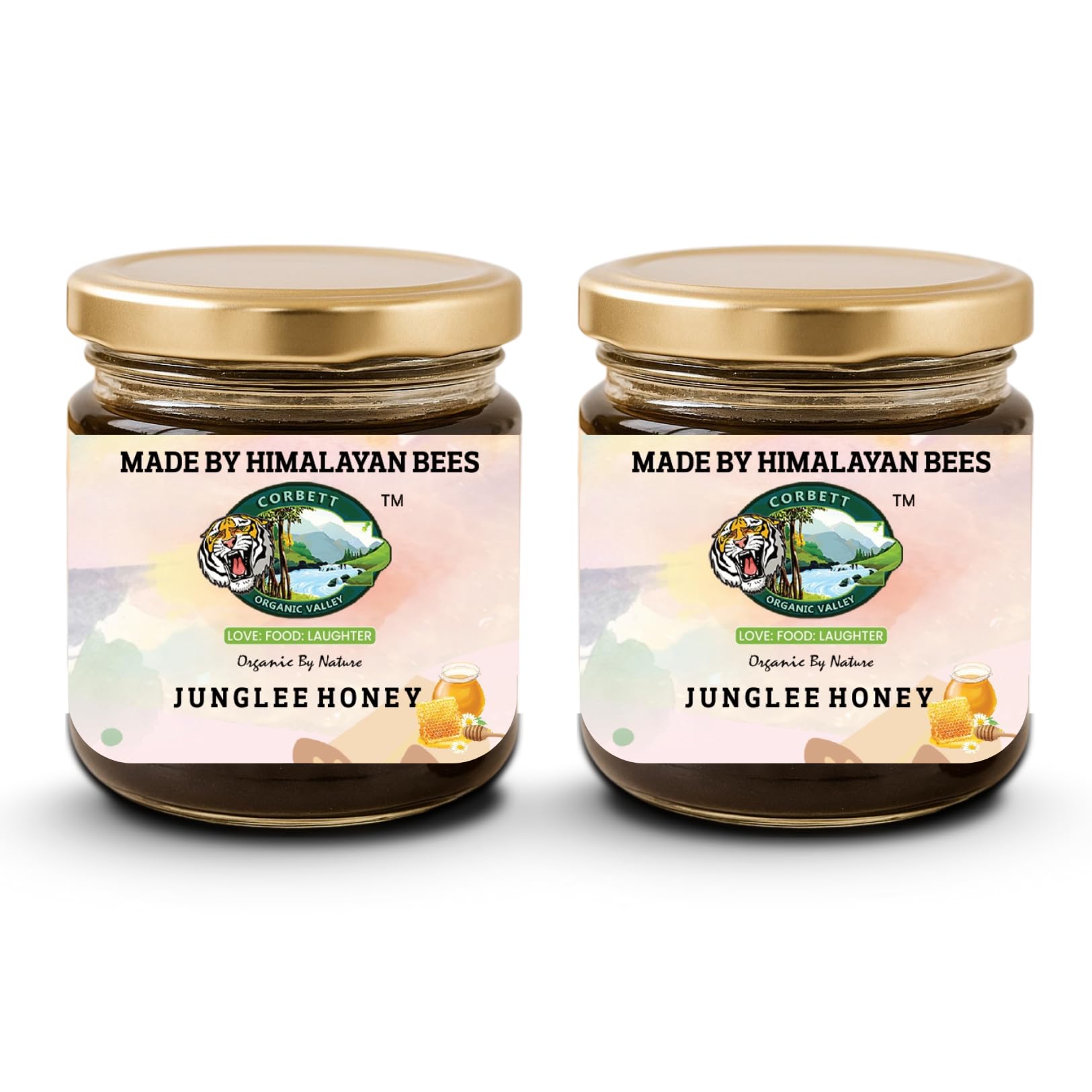 Junglee Honey | Organic Junglee Honey for cold, flu & immunity boost | 100% raw & indigenous honey | Wild Organic Pure Honey 350 gm